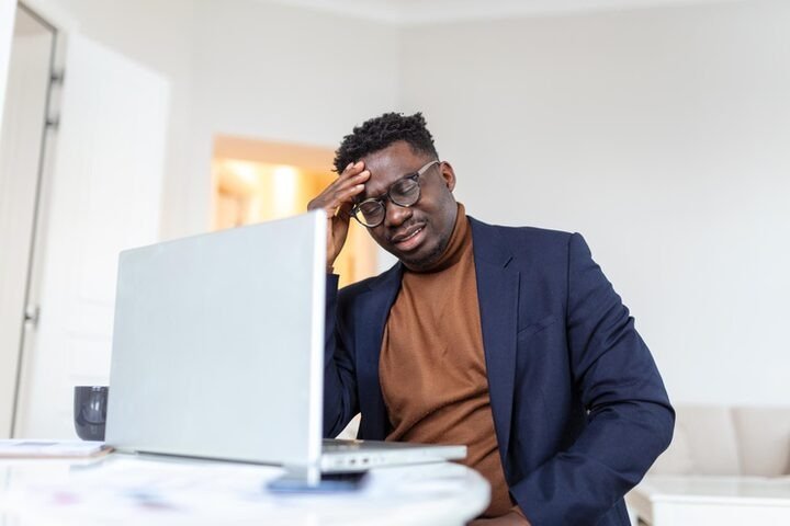 Man struggling with skills shortages
